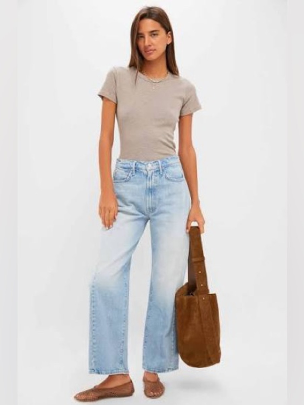 Mother Superior The Full Pipe flood jeans